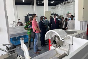 MINISTER FOR EDUCATION AND THE COMMISSION FOR TVET INSPECT ONGOING TVET PROJECTS AT CCTU